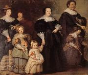 Cornelis de Vos Family Portrait oil painting